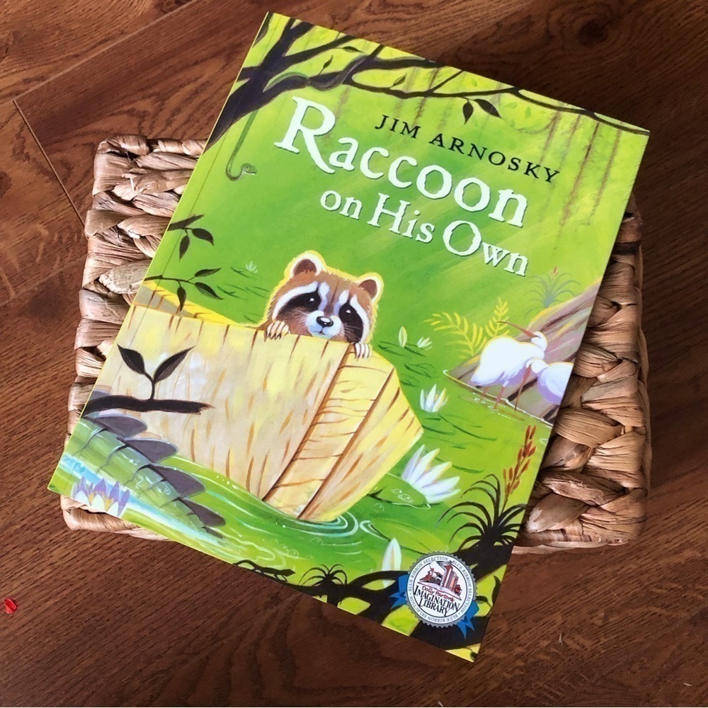 Children’s book: Raccoon on His Own by: Jim Arnosky paperback